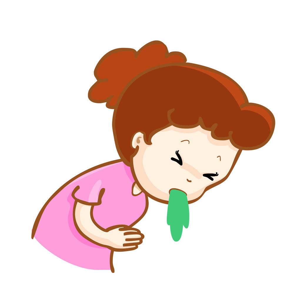 girl vomiting garlic secrets